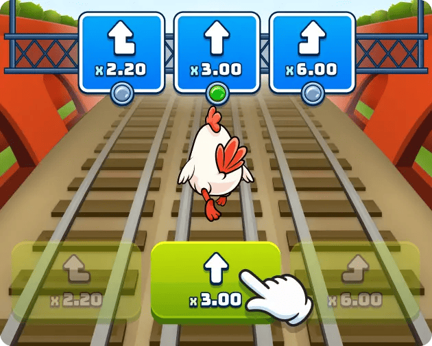 Official Version Chicken Subway game