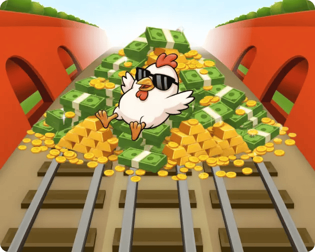 How to win at Chicken Subway Game